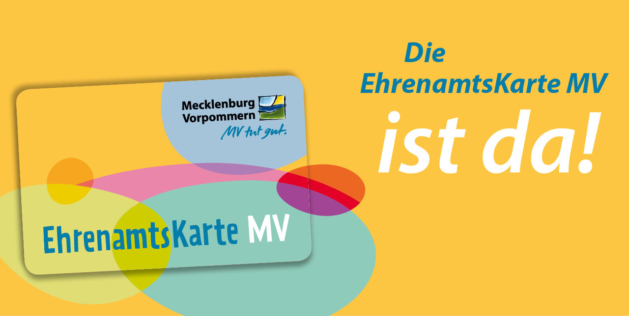 EhrenamtsKarte Mecklenburg-Vorpommern